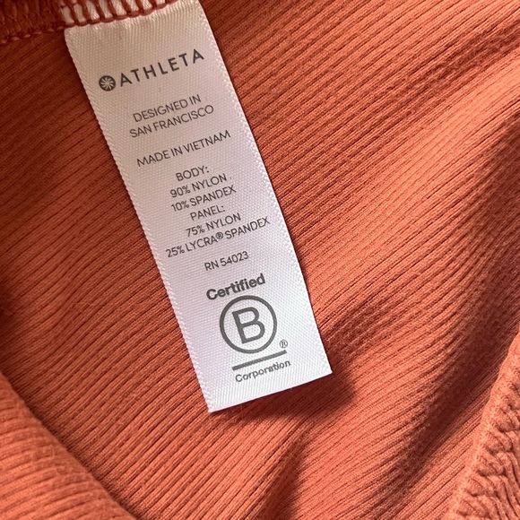 ATHLETA Terracotta Ribbed Tank - Picture 7 of 11